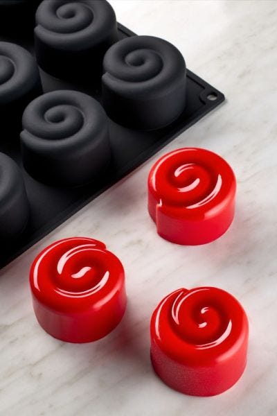 Pavoflex 3D silicone mould NAUTILUS - 20 impressions by Pavoni Professional