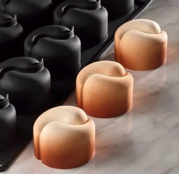 Pavoflex 3D moule en silicone YOGA - 20 empreintes par Pavoni Professional