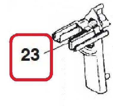 Ref. 23 – Ricambio Pomello per Pistola Polverizzatrice Alexo 200