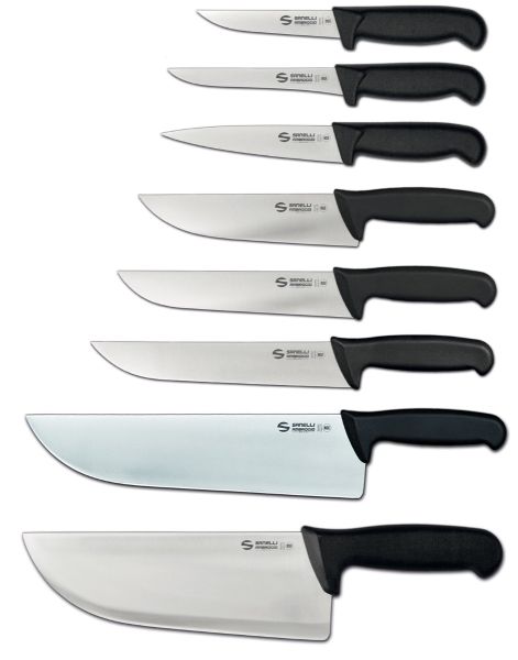 Basic Butcher Knife Set: 8 essential knives for the butcher's shop