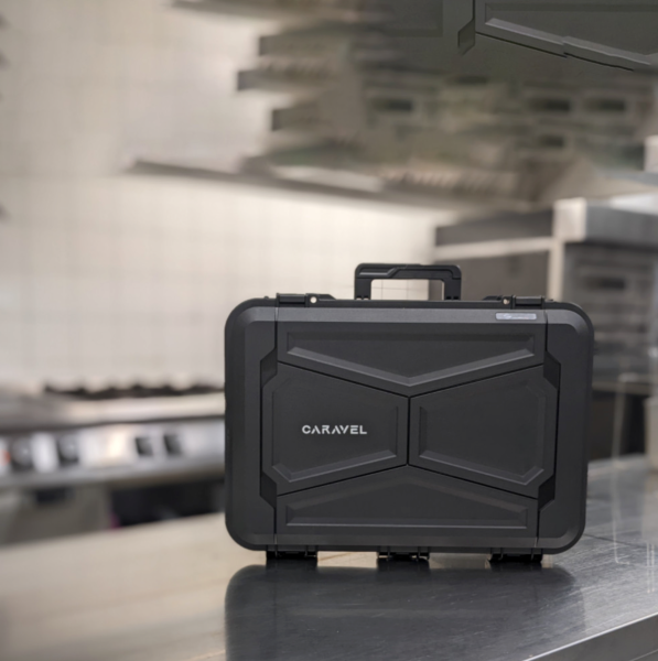 Mallette hermétique CARAVEL COMPACT en plastique recyclé