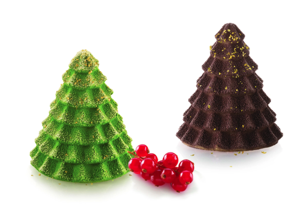 SAPIN MAGIQUE: single portion Christmas tree by Silikomart Professional