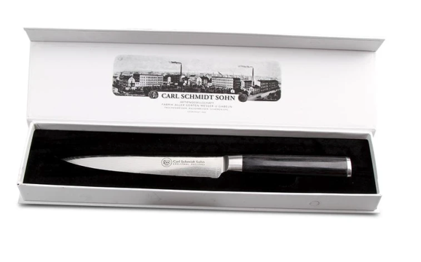 Couteau à trancher lame 18 cm – Damas 67 couches – Konstanz