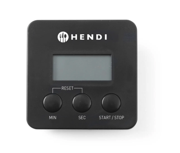 Timer digitale da cucina con clip magnetica di Hendi