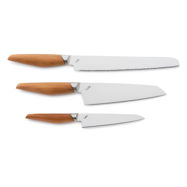 Complete Set of 3 Japanese Kasumi Kasane Knives