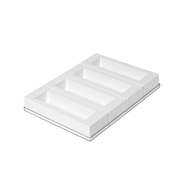 Stampi in silicone Insert Giuanduia – 4 pcs di Silikomart Professional.