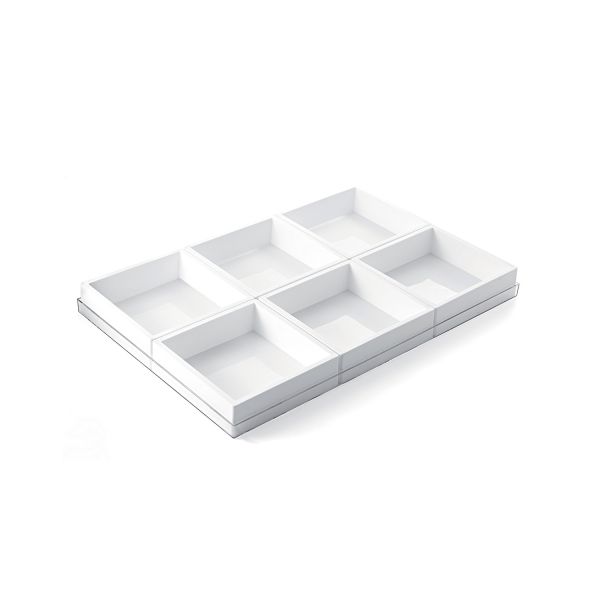 Stampi in silicone Tor180x180 H40 – 6 pcs di Silikomart Professional.