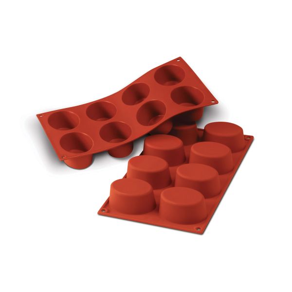 Silikomart Professional Silicone Molds: Sf055 Big Ovals