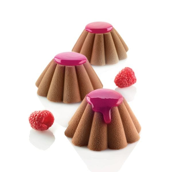 Moules en silicone Sf109 Mini Briochette de Silikomart Professional