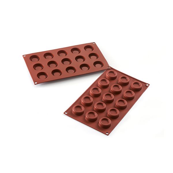 Stampi in silicone Sf178 Mini Dessert Round di Silikomart Professional