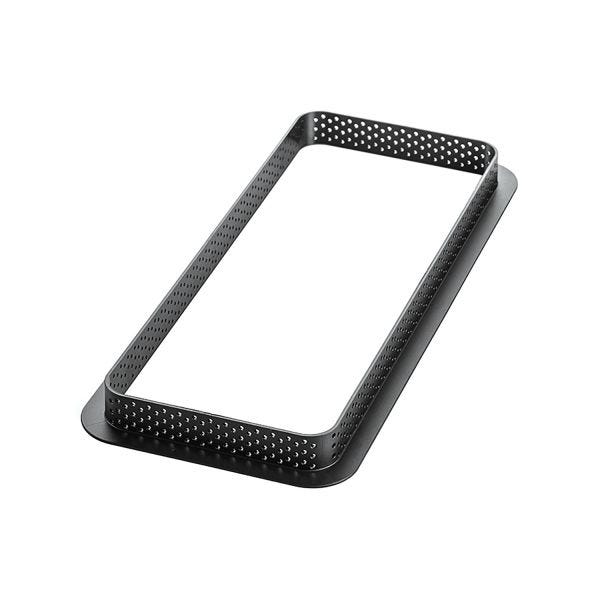 Tarte Ring Rectangular265x105 H 20 mm  di Silikomart Professional.