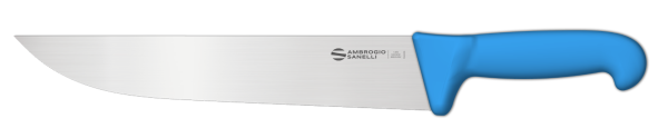 Coltello francese cm. 24 manico blu Linea Supra di Ambrogio Sanelli 