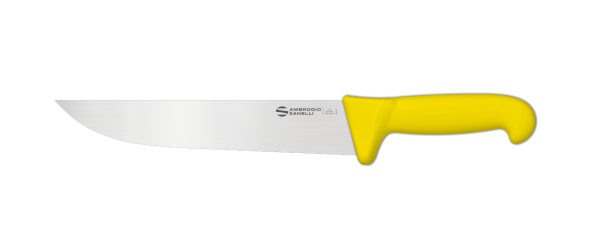 French knife cm. 24 yellow handle Supra Line by Ambrogio Sanelli 