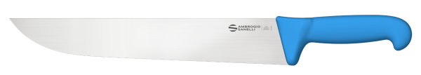French knife 30 cm with blue handle from the Supra line by Ambrogio Sanelli