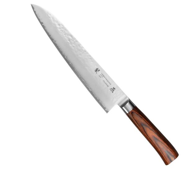 Kitchen knife cm. 24 Tsubame Pakkawood line by Tamahagane