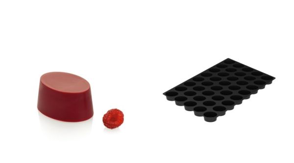 Stampo in silicone SQ099 OVAL di Silikomart Professional
