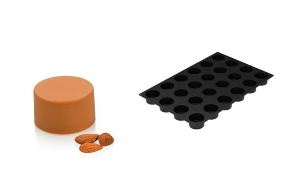 Stampo in silicone SQ102 CYLINDERS di Silikomart Professional