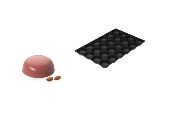 Stampo in silicone SQ109 HALF-SPHERE di Silikomart Professional