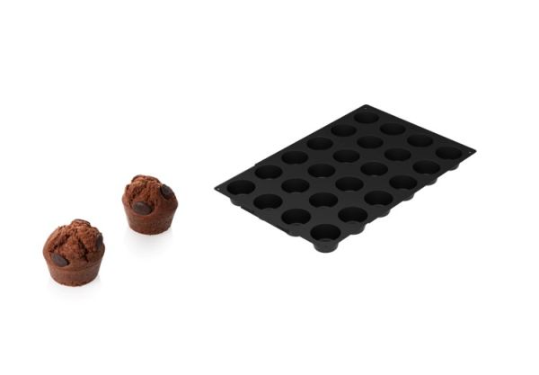 Stampo in silicone SQ111 MUFFIN di Silikomart Professional