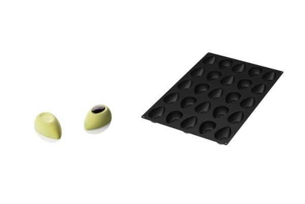 Stampo in silicone SQ113 AVOCADO di Silikomart Professional