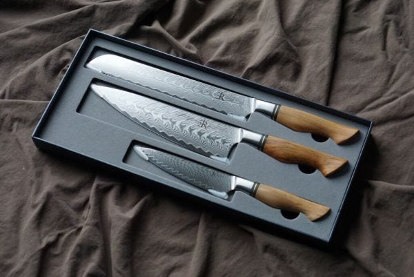 Gift Set – Ryda Luxury ST650 3-Knife Set