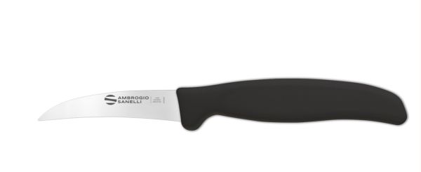 Coltello spelucchino curvo cm. 7 Linea Supra di Ambrogio Sanelli