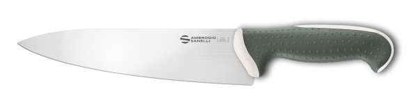 Couteau à découper de chef cm. 24 manche blanc Tecna Line by Ambrogio Sanelli
