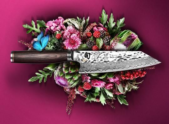 Coltello Small Kiritsuke - 13 The Lucky Number - Limited Edition Shun Premier Tim Mälzer di Kai