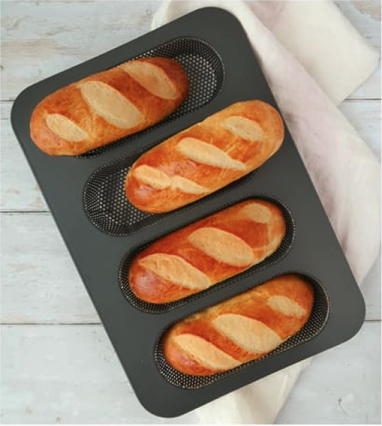 Teglia per Panini e Baguette Patisse Profi 34 x 23 cm