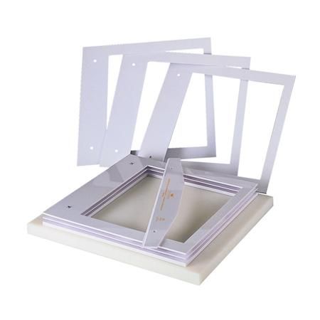 Big Cremino Set: base, spatula, 4 frames by Martellato Professional