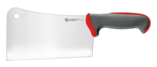 Coltello falcetta cm. 18 manico rosso Linea Tecna di Ambrogio Sanelli