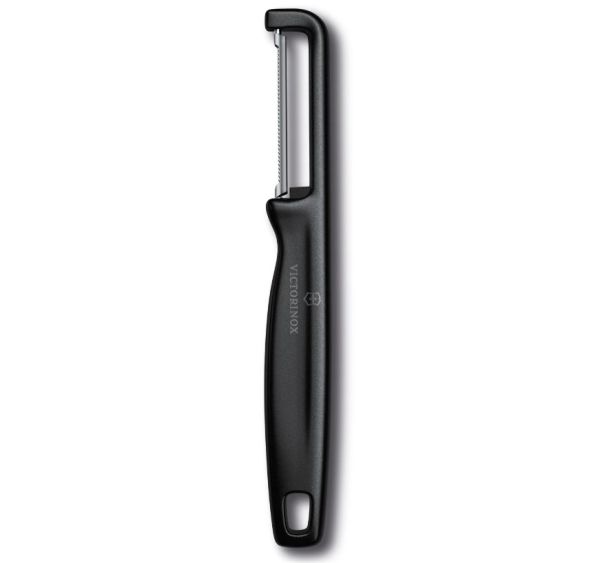 Lota Black Serrated Vegetable Peeler by Victorinox 