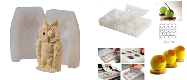 stampi in silicone per cioccolato