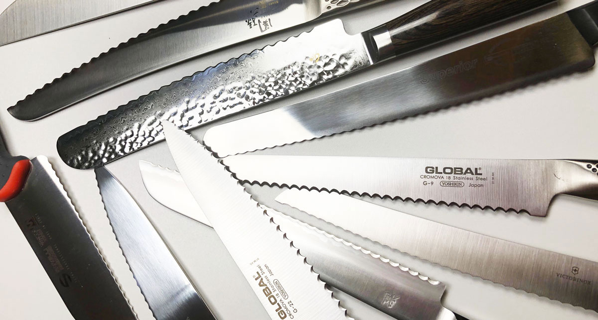 Couteau à pain dentelé, indispensable en cuisine