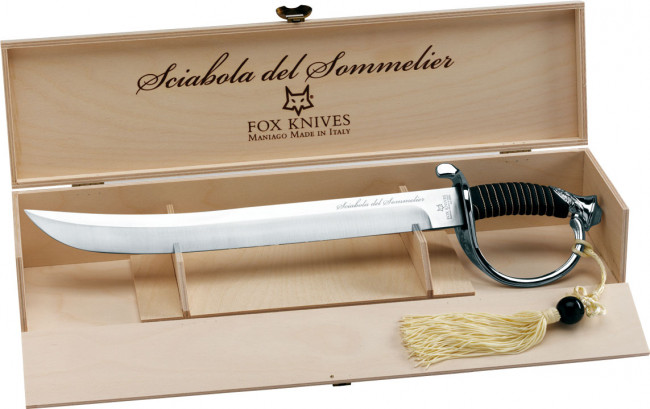 sciabola champagne personalizzata